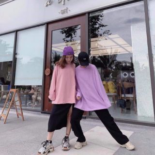 Áo long tee basic, form unisex, có 8 màu (ảnh thật)
