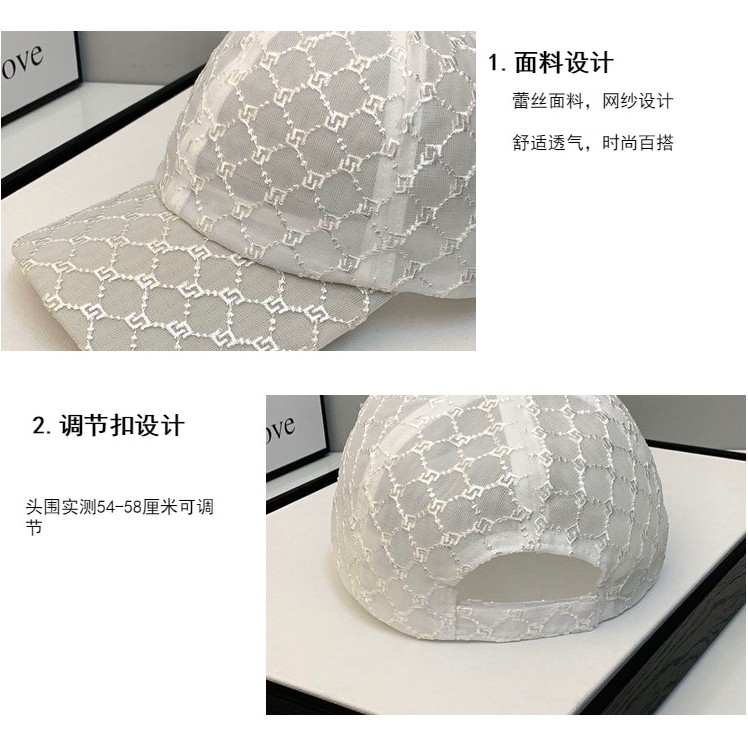 Mũ Lưỡi Trai Màu Trơn Thoáng Khí Thời Trang Xuân Hè Cho Nữ