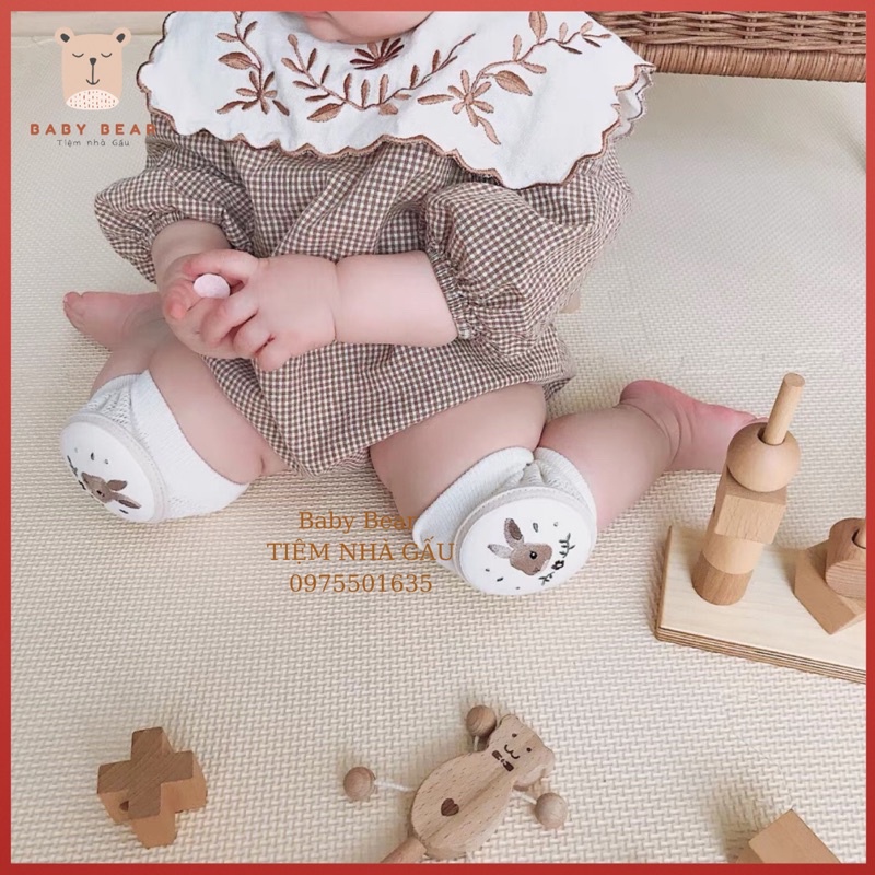 TẤT BẢO VỆ ĐẦU GỐI CHO BÉ Phong Cách HÀN QUỐC KNEED PAD ORGANIC