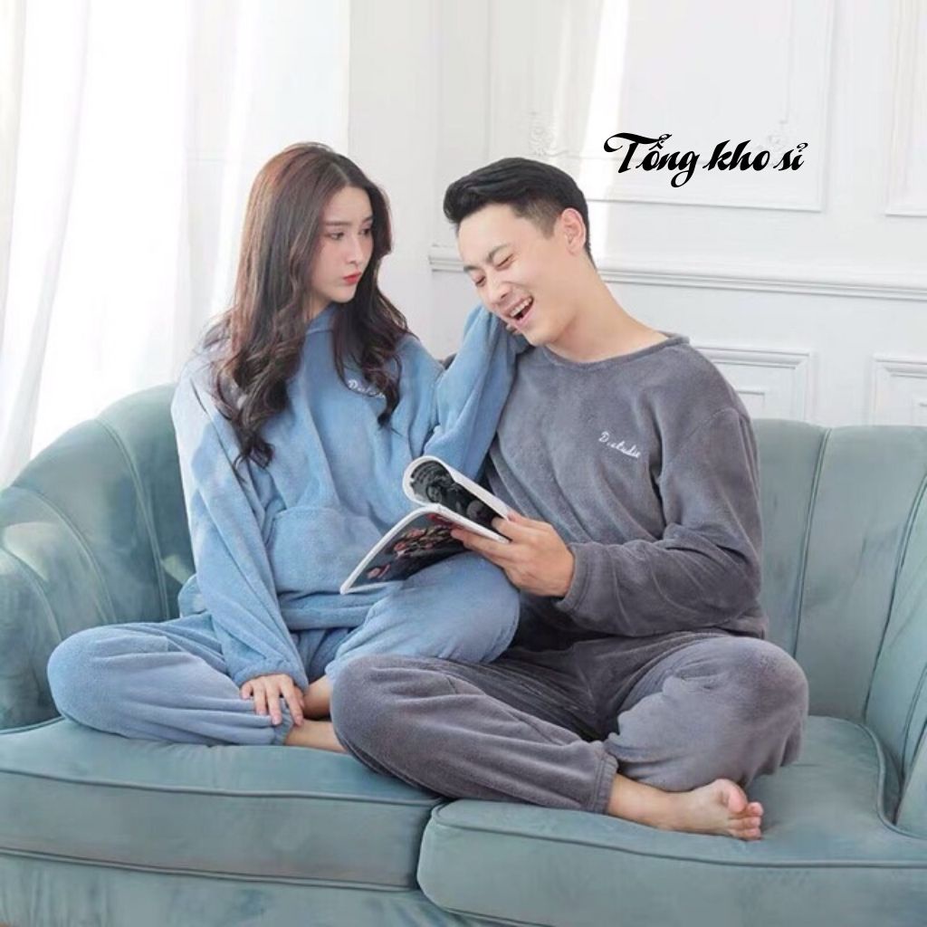 Đồ bộ nữ mặc nhà siêu ấm phong cách Hàn Quốc(hàng loại 1) | BigBuy360 - bigbuy360.vn