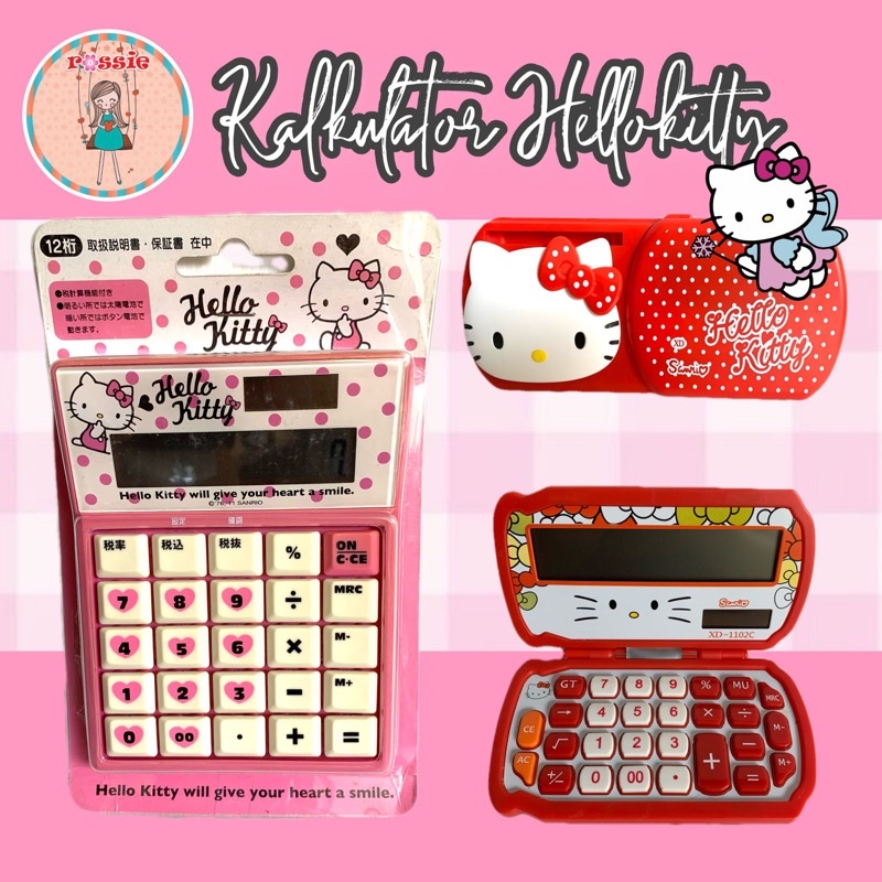 Hellokitty Máy Tính Bỏ Túi Hình Hello Kitty