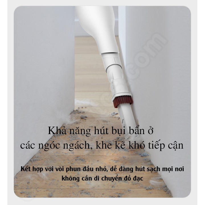 [Mã ELMS5 giảm 7% đơn 300K] Máy hút bụi cầm tay không dây cao cấp Deerma DEM-VC01 (Trắng) | BigBuy360 - bigbuy360.vn