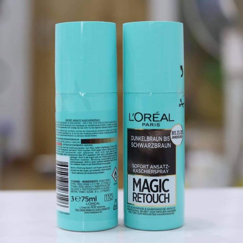 Hàng Đức Xịt NHUỘM TÓC PHỦ BẠC L’Oreal Paris Magic Retouch