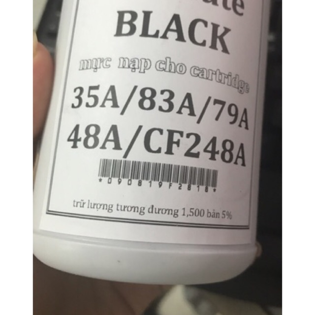 Combo 5 chai mực nạp chuyên dòng hộp mực 35a-79a-48a-cf348a