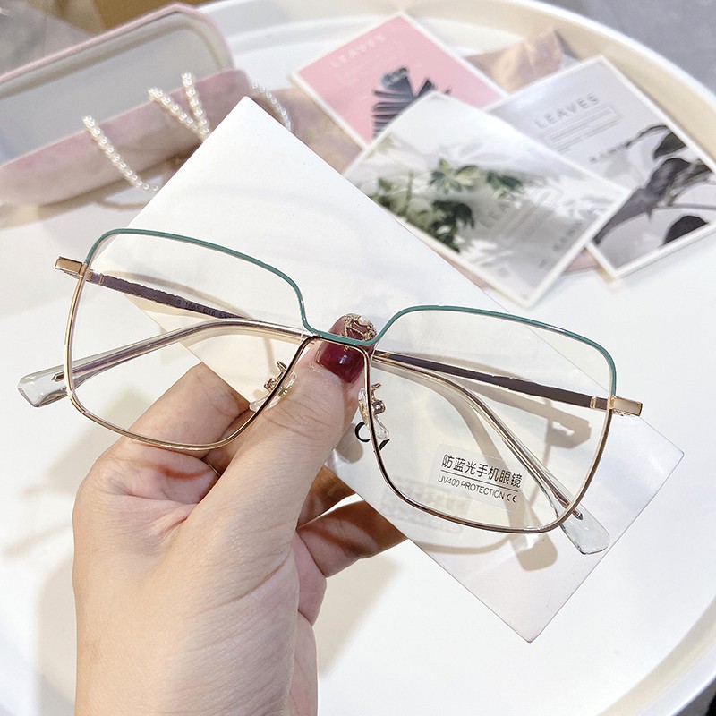 Mắt Kính Gọng Vuông Chống Ánh Sáng Xanh Thời Trang Cho Nam Nữjz11685 | BigBuy360 - bigbuy360.vn
