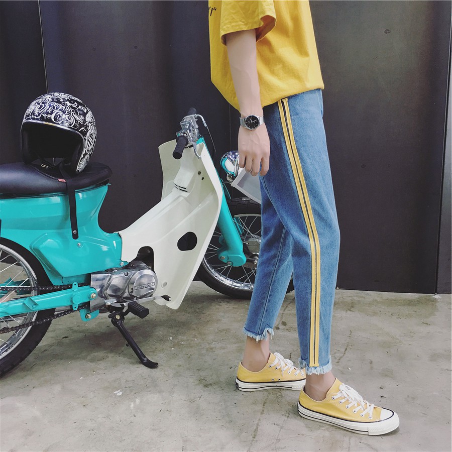 Quần Jeans Baggy Thời Trang Unisex - 19