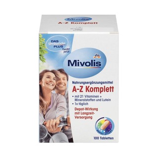 [Hàng chuẩn] Viên uống A Z Mivolis hộp 100 viên