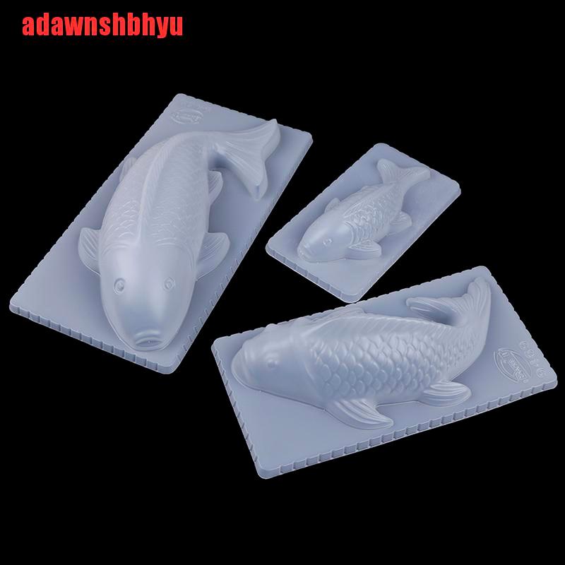 Khuôn Nhựa Làm Thạch Rau Câu Hình Cá Koi 3D