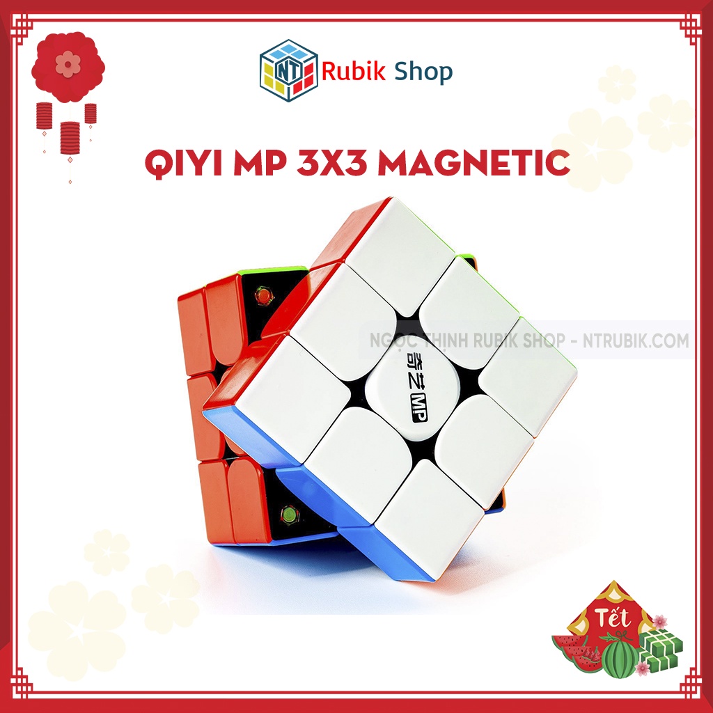 QiYi MP 3x3 Magnetic - Rubik 3x3x3 Nam Châm Stickerless (Phiên bản tầm trung Tornado V2 M)