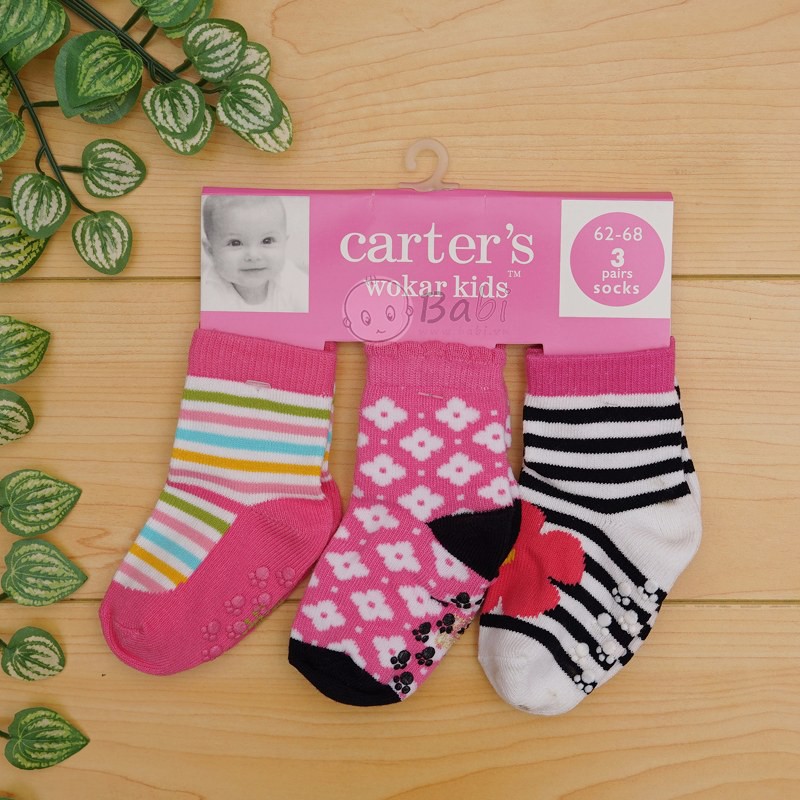 Sét 3 đôi Vớ carter's bé  gái