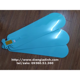 Bộ 3 cánh quạt trần điện cơ thống nhất Vinawin 2 màu xanh/trắng