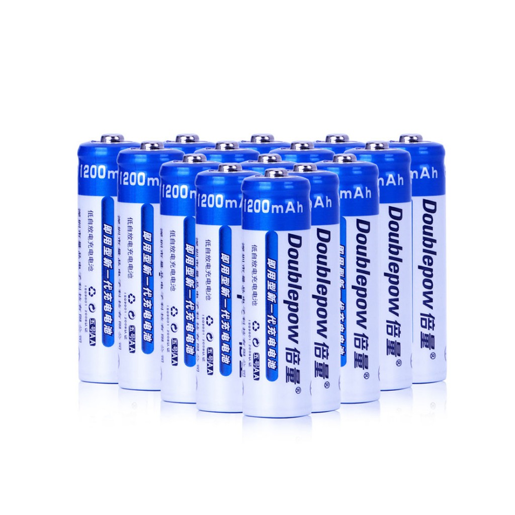 Bộ pin tiểu sạc Doublepow AA 1200mAh