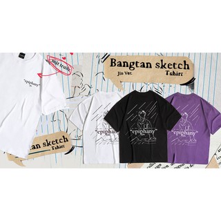 ÁO THUN BTS SKETCH JIN  - Demis Design