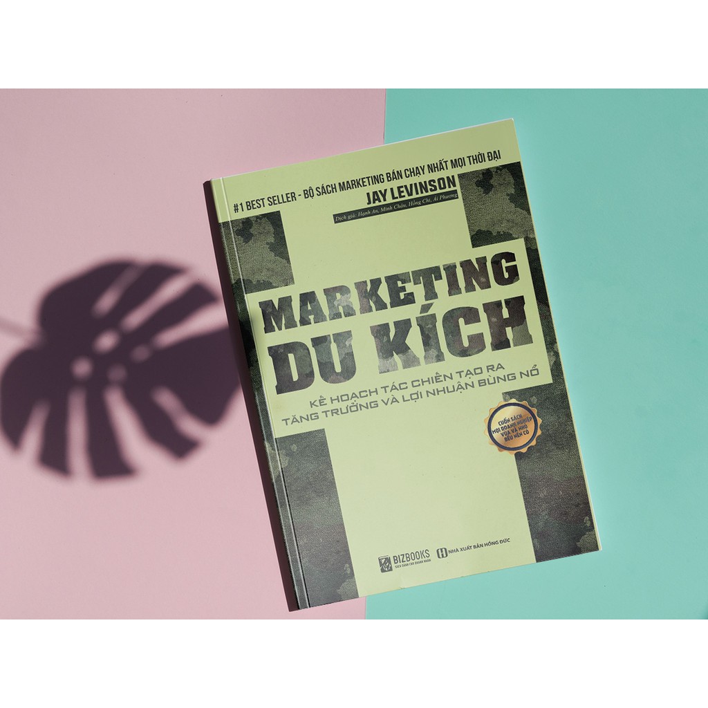 Sách - Marketing Du Kích - Kế Hoạch Tác Chiến Tạo Ra Tăng Trưởng Và Lợi Nhuận Bùng Nổ – Kỹ Năng Kinh Doanh - Đọc Kèm App