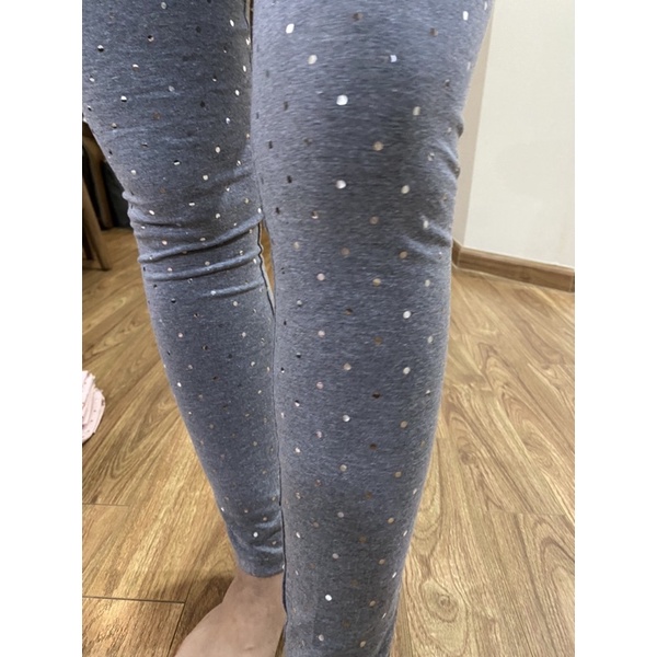 [QUÁ ĐẸP] [Ảnh thật]Quần legging ép phôi kim sa lấp lánh