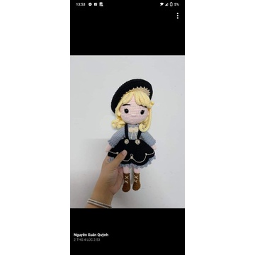 búp bê len thủy thủ