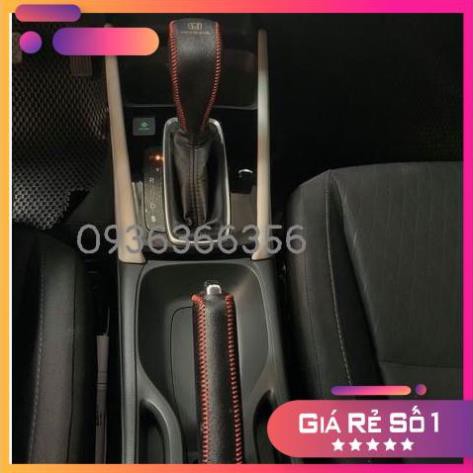 Bọc Cần Số, Phanh Tay xe HONDA CITY 2021-2023... Da Bò Tự Nhiên Nhiều Màu Sắc..