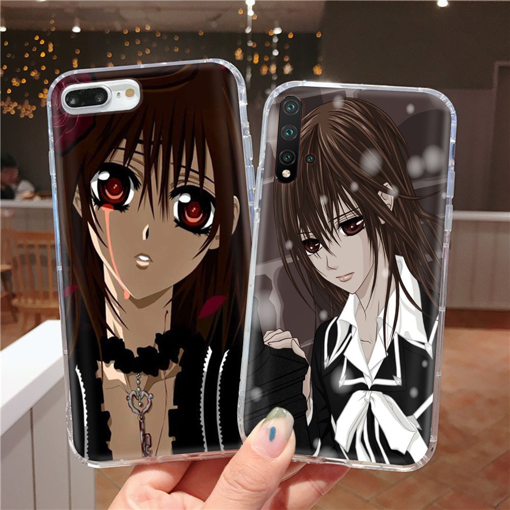 Ốp Điện Thoại Trong Suốt Họa Tiết Vampire Knight Độc Đáo Cho Iphone 6s 6 7 8 Plus 5 5s Se 5c 4 4s At140