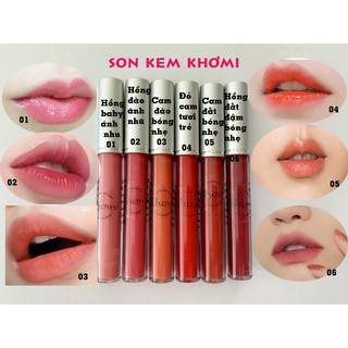 Son kem dưỡng môi bóng lên màu tự nhiên cực đẹp KHƠMi - 6 màu lựa chọn