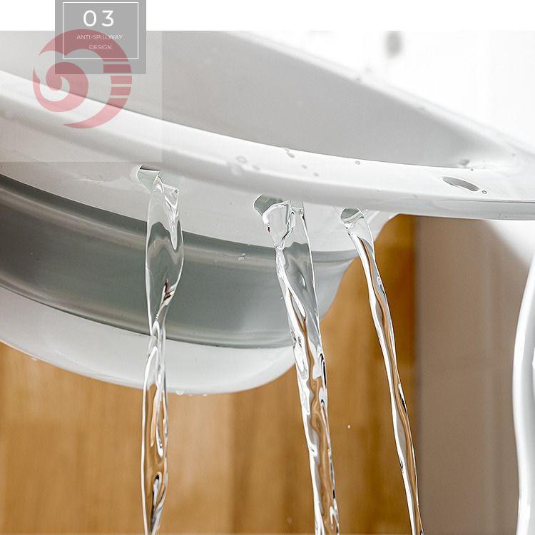 Chậu Tắm Dày Dặn Có Thể Gấp Gọn Tiện Lợi | BigBuy360 - bigbuy360.vn