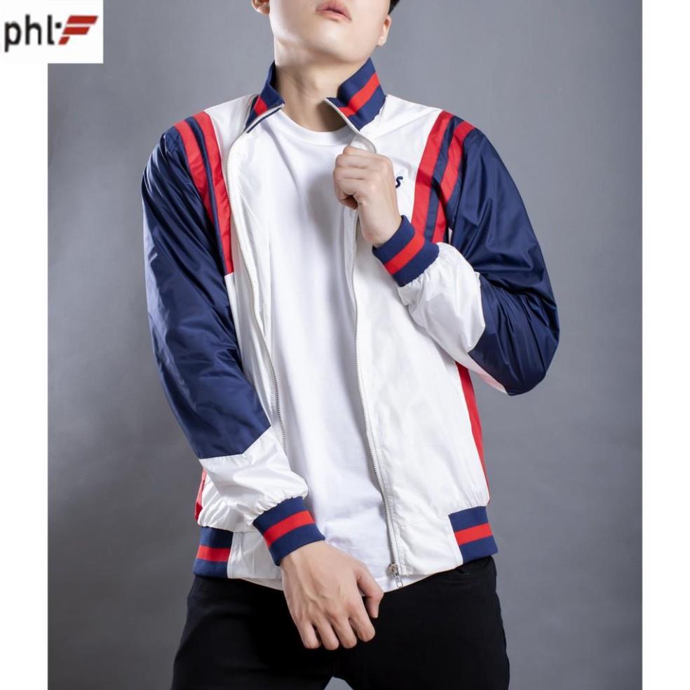Áo khoác dù phối màu phlfashion-2017, Chất dù chống thấm, may 2 lớp cao cấp