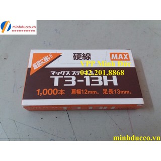 Ghim bấm gỗ Max T3-13H