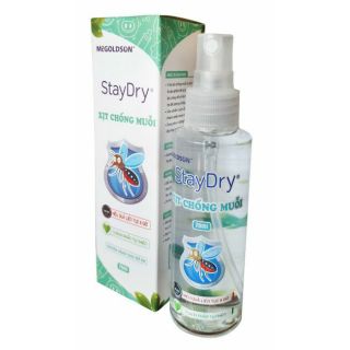 Xịt chống muỗi StayDry  McGOLDSON hiệu quả 8h (70ml)