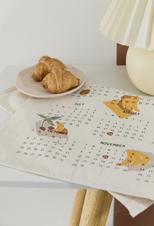 Lịch vải canvas 2020