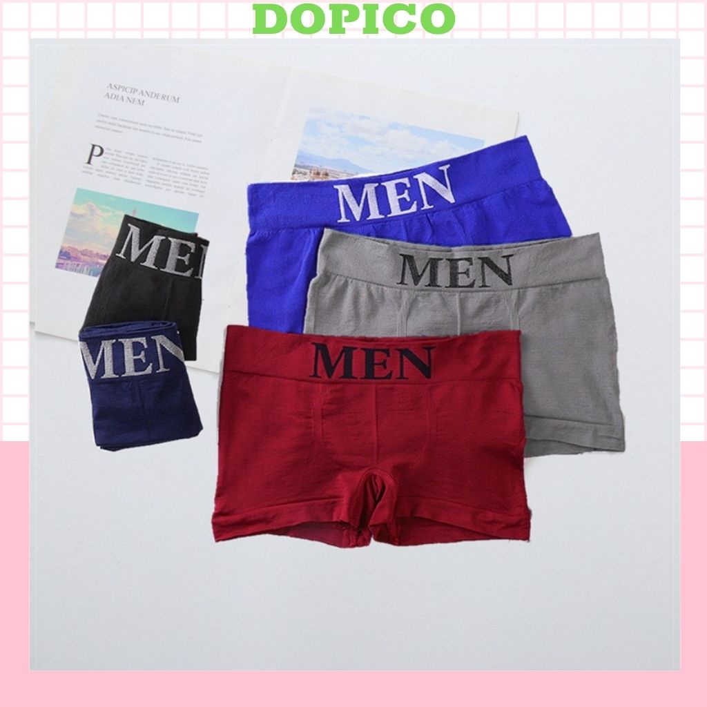 Quần sịp đùi nam mềm mại, quần lót nam co dãn tốt mặc thoải mái DOPICO men