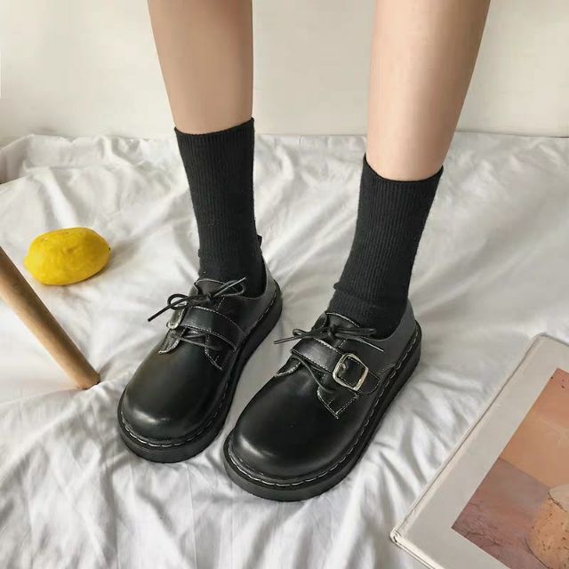 [Sẵn size 36,37] Giày Lolita, Giày Nữ Đáng Yêu kèm hình thật