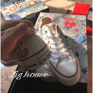 Converse BT21 Trắng Thấp