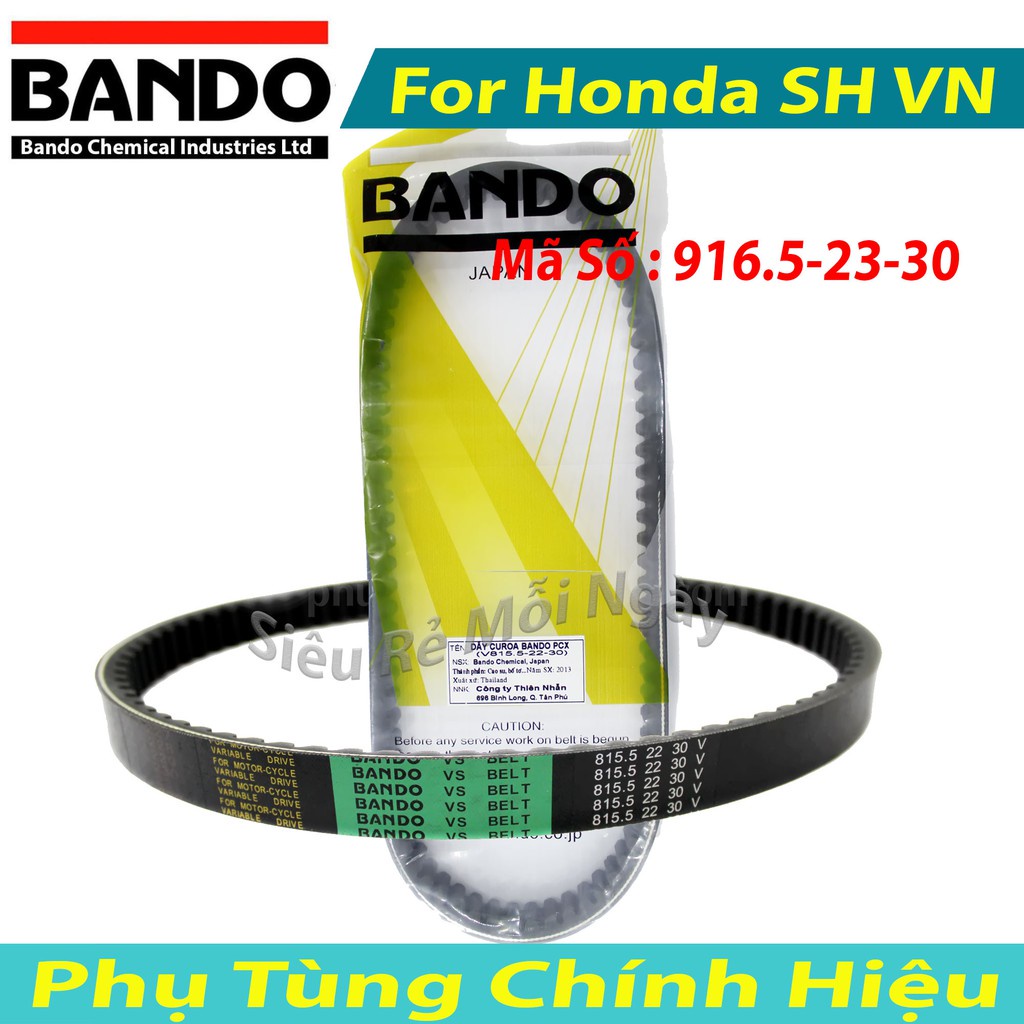 Dây curoa Bando SH 125i/SH150/@CHIM/DYLAN