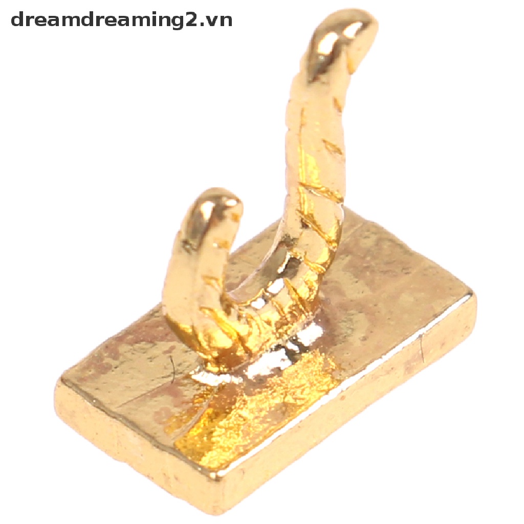 Bộ 4 Móc Treo Áo Khoác Đồ Chơi Cho Nhà Búp Bê