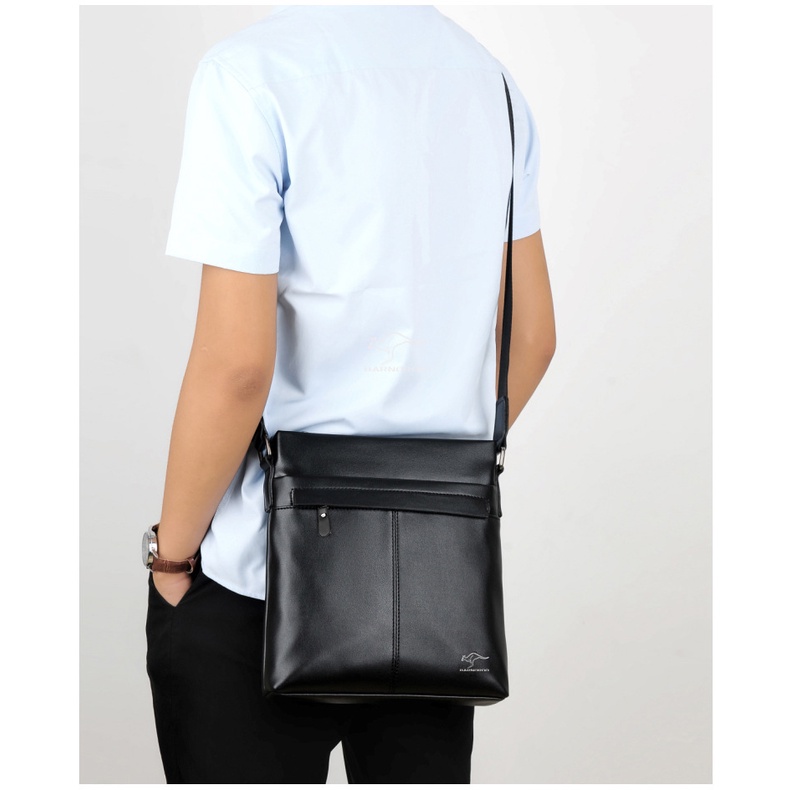 Túi da đeo chéo thời trang thanh lịch cao cấp dành cho nam