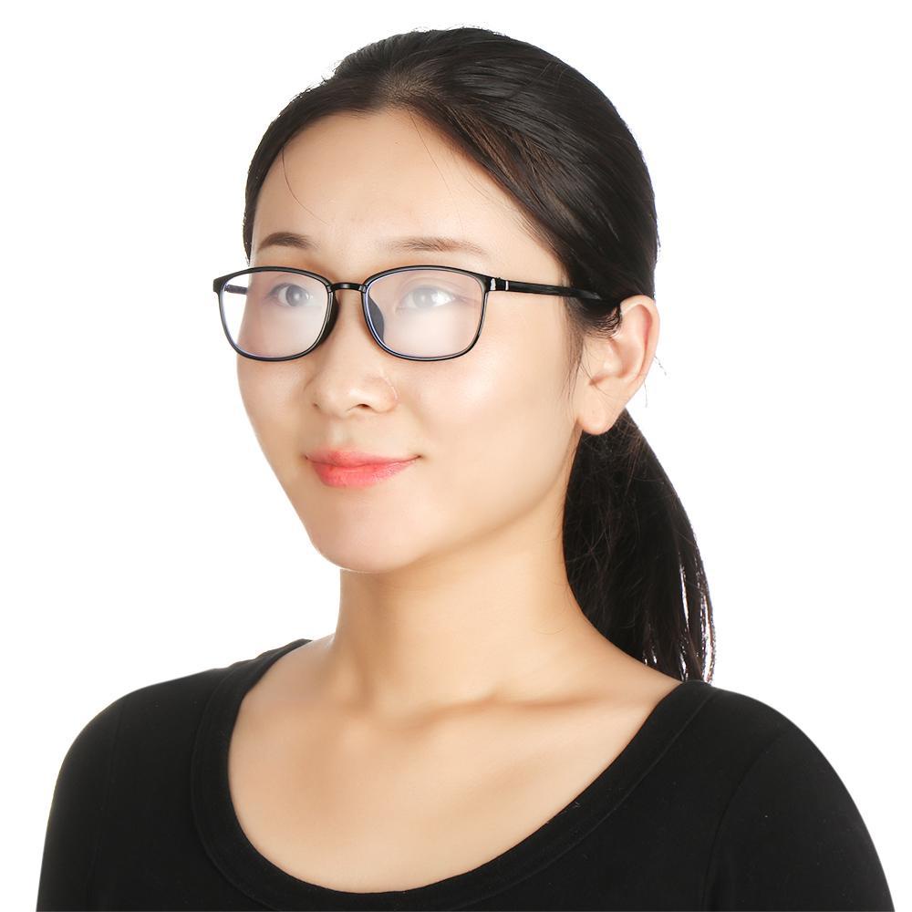 Kính Đọc Sách Gọng Nhựa Resin Tròng Phẳng Độ Nét Cao Chống Ánh Sáng Xanh