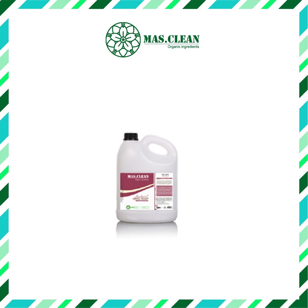 Nước rửa tay hữu cơ Mas.Clean - can 3.8L tiết kiệm