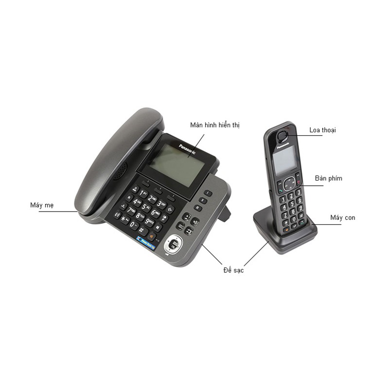 Điện Thoại Bàn Panasonic KX TGF310 - Hàng Chính Hãng | BigBuy360 - bigbuy360.vn