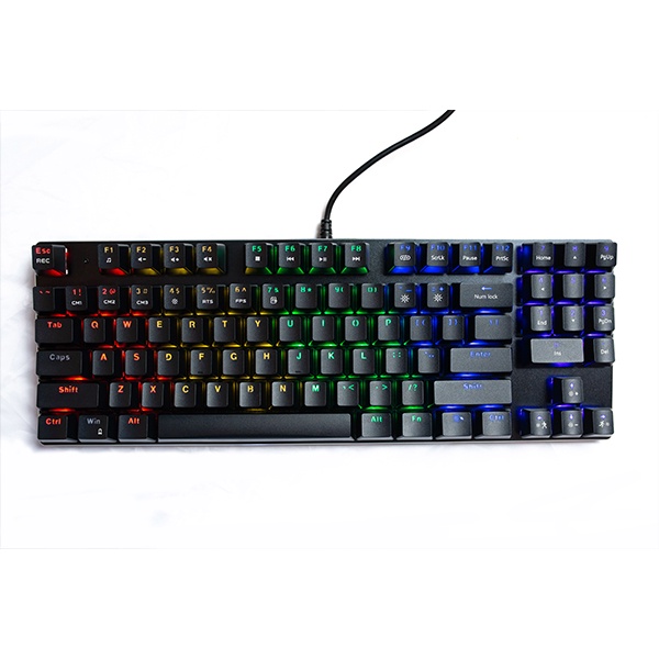 BÀN PHÍM CƠ E-DRA EK389 V2 LED RAINBOW PHÍM TKL CÓ NUMBPAD