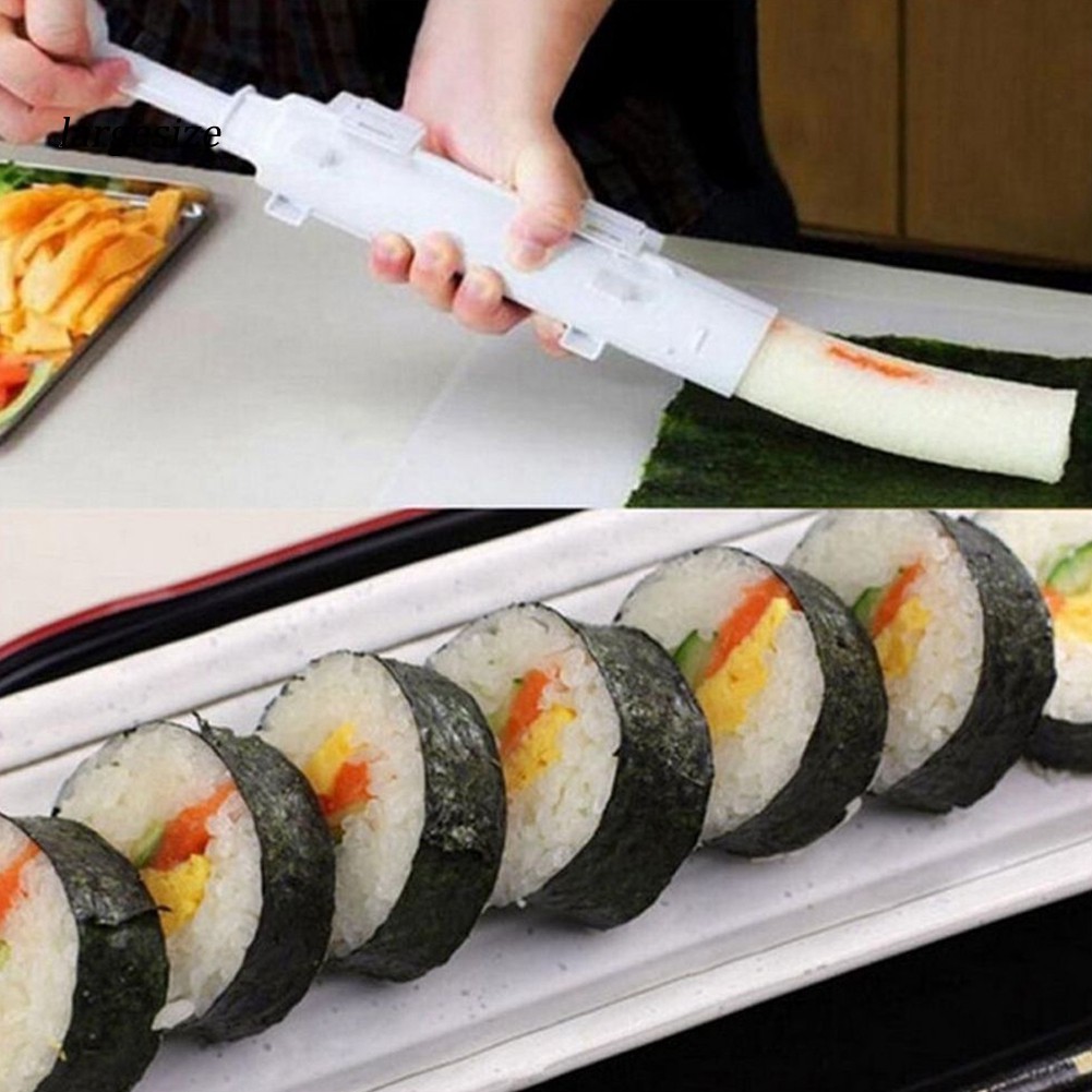 Khuôn ống làm cơm cuộn sushi chất liệu nhựa