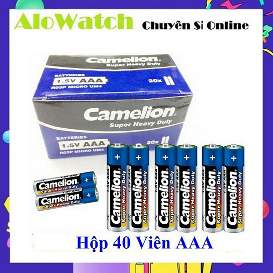 ☀️Giá Rẻ☀️ Pin Camelion 1.5V - Hộp 40 Viên Pin Tiểu AAA