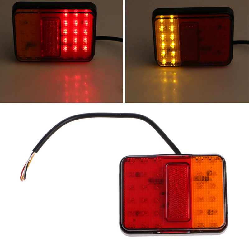 Đèn Led 30 Bóng Gắn Biển Số Đuôi Xe Tải Báo Tín Hiệu Xi Nhan