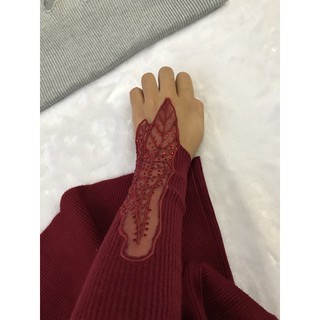 Áo Len Phối Ren Siêu Đẹp🌺