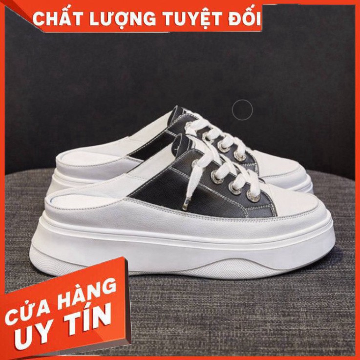 [FREE SHIP] Giày sục thể thao nữ tăng chiều cao 5cm thiết kế sang trọng