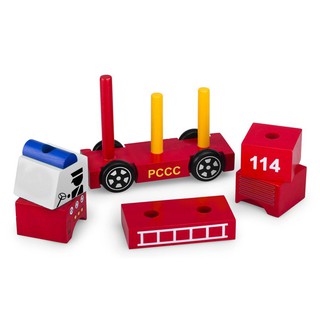 Lắp ráp xe cứu hỏa Winwintoys