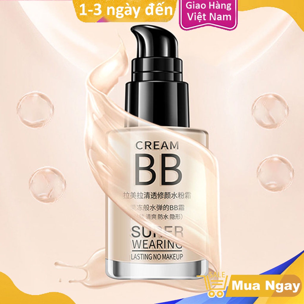 Kem Nền BB Lameila Che Khuyết Điểm Tự Nhiên Kiềm Dầu Toàn Diện Không Gây Bết Dính 3 Màu Sắc 30ml