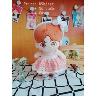 Outfit váy cho doll