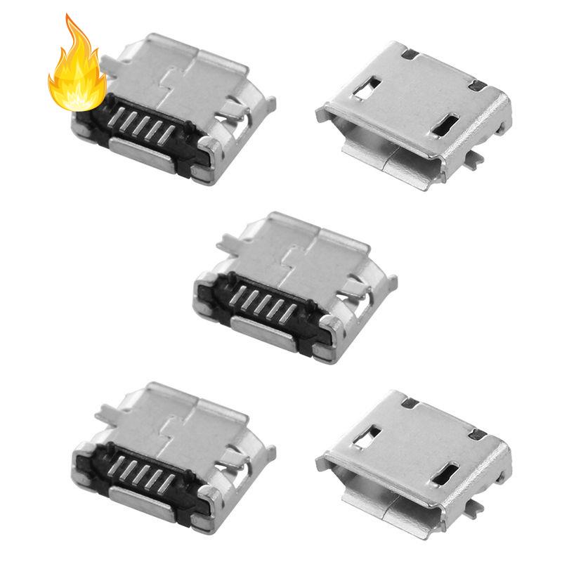 Set 5 giắc cắm micro USB Type-B 5 chốt