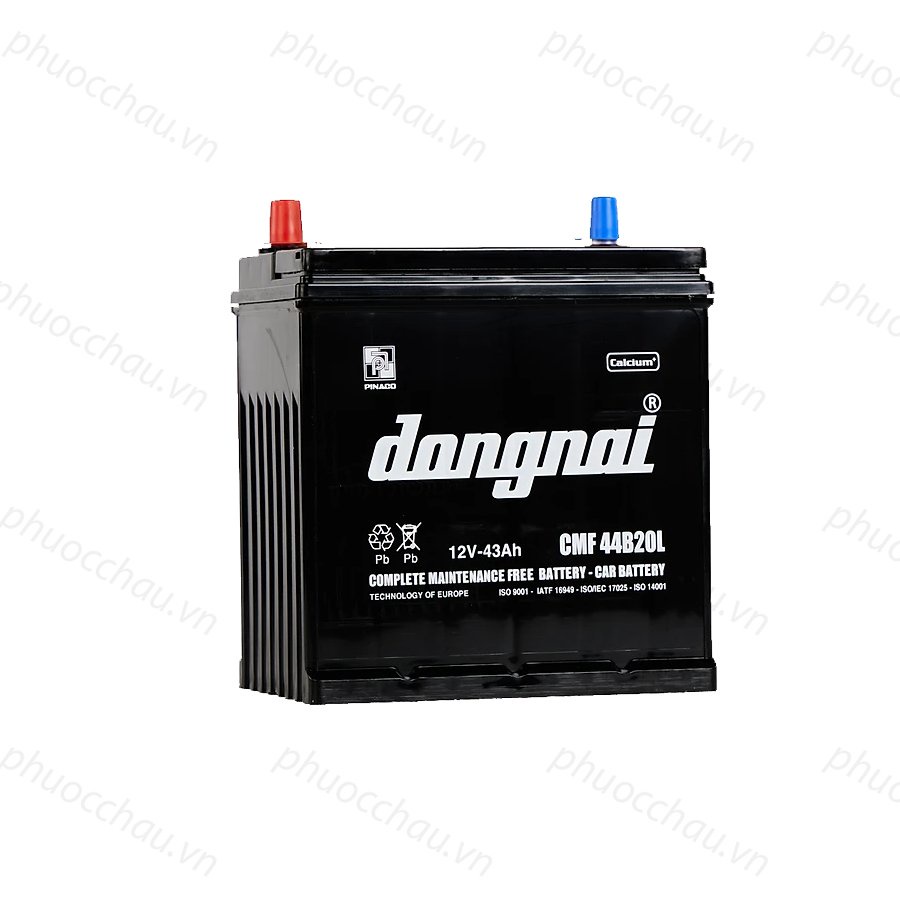 Bình Ắc Quy 12V-43AH, Ắc Quy Dong Nai CMF 44B20L/R