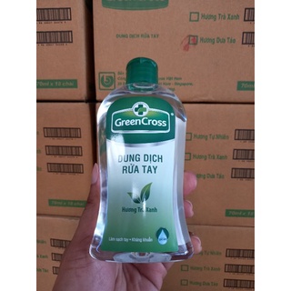 Dung Dịch Nước Rửa Tay Khô GREEN CROSS Hương Trà Xanh 250ml
