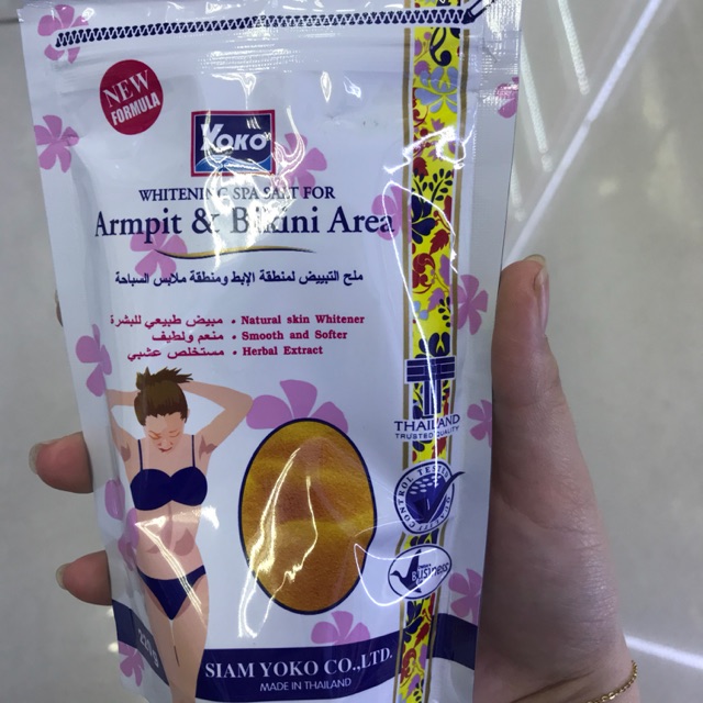 Muối tắm yoko armpit & bikini area